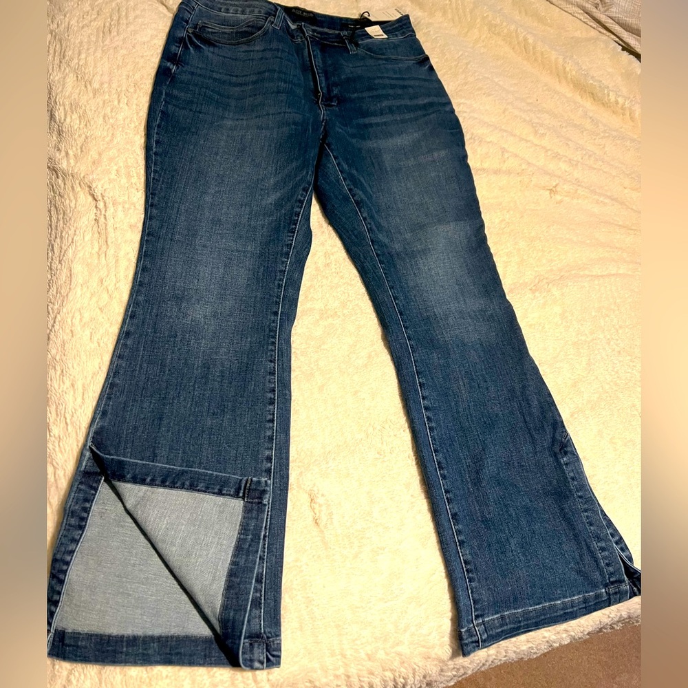 2 pair of Judy Blue high waist flare jeans